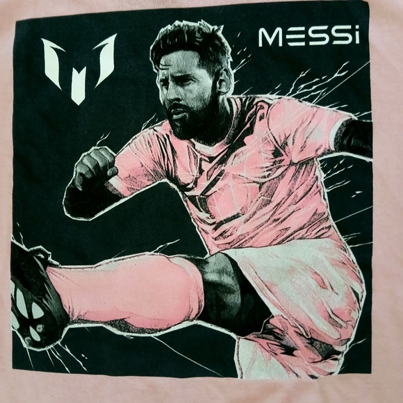 Messi Collection Inter Miami Soccer T-Shirt Boys Size Large (NWT) - Picture 3 of 5